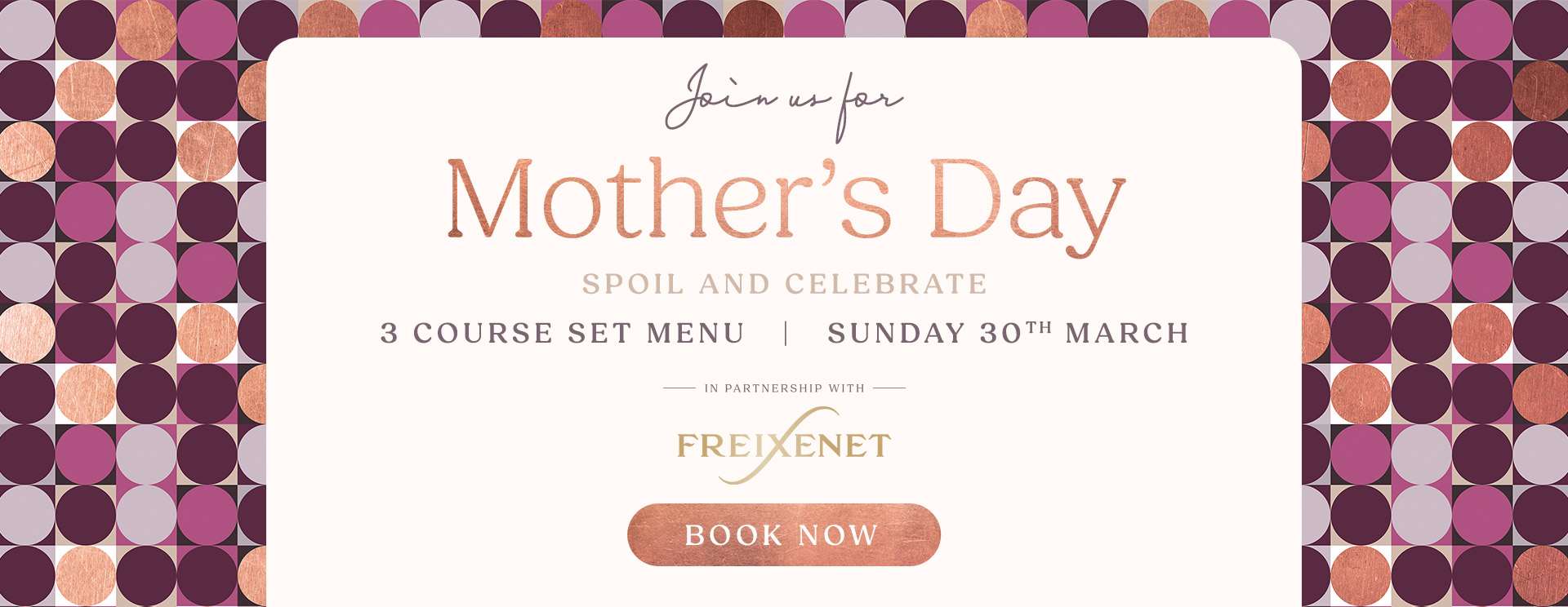 Mother’s Day menu/meal in Bristol